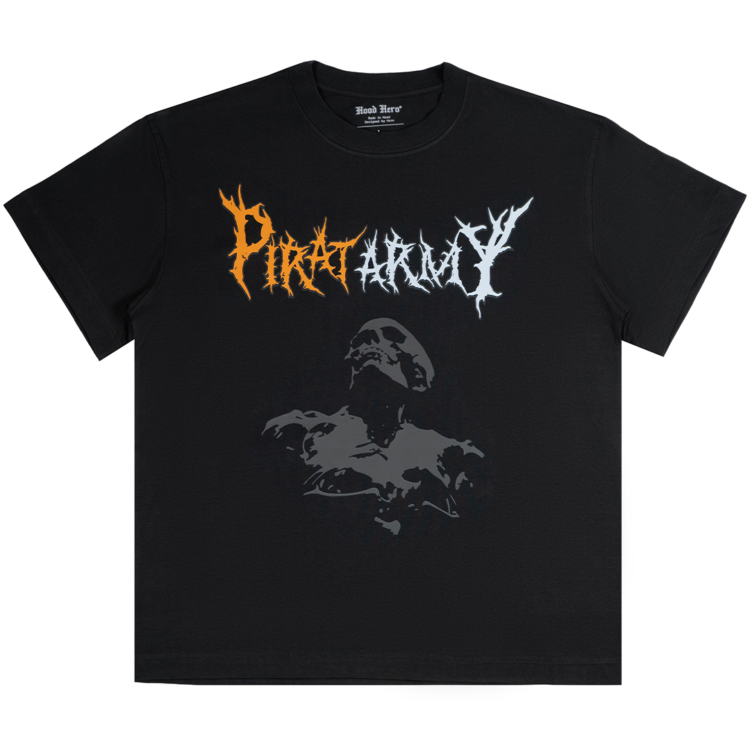 T-shirt Pirat Army - Black